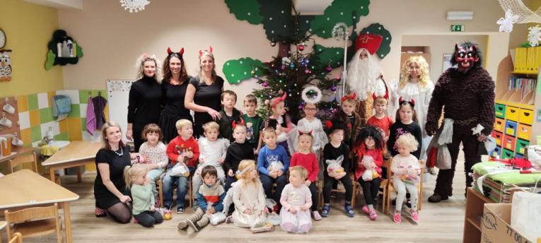 Návštěva čerta, anděla a Mikuláše