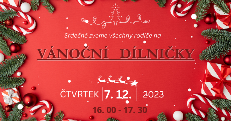 Vánoční dílničky