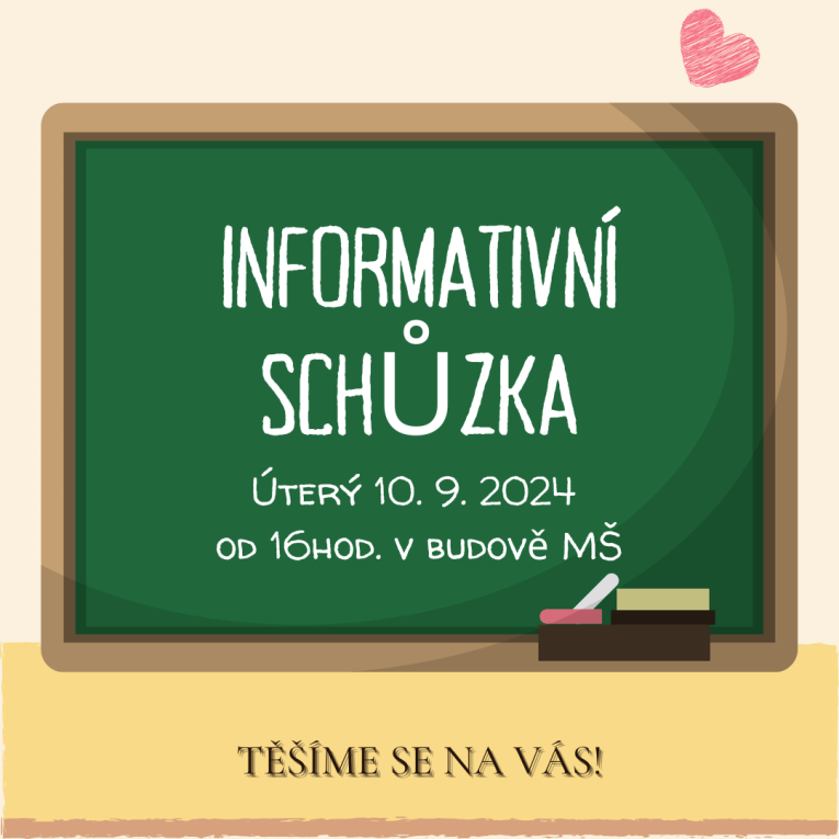 Informativní schůzka